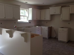 kitchen without granite